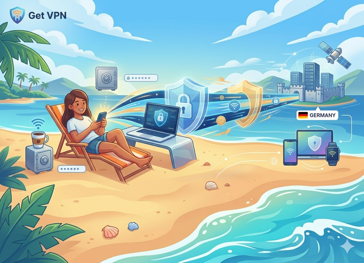 Get VPN Protection Graphic